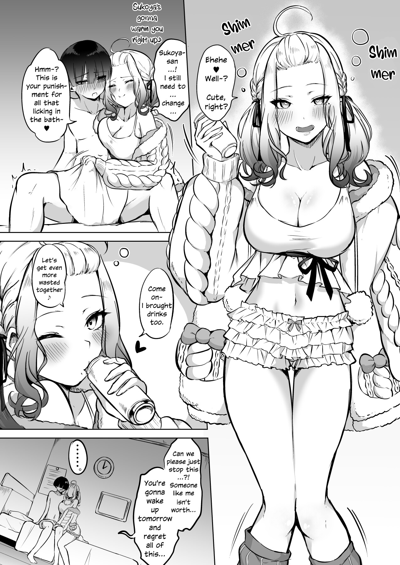 Hentai Manga Comic-Keep Sukoya Company Until She Sobers Up, Okay?-Read-14